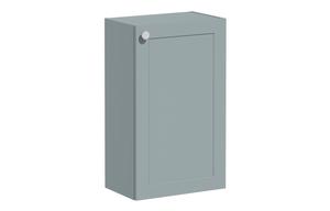 VitrA Root Classic 40cm 1 Door Slim Lower/Base Unit (RH Hinge) - Matt Fjord Green